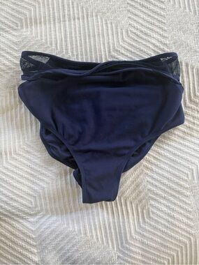 Lunalae High Waist Pole Bottoms Navy US 4, AUS 8